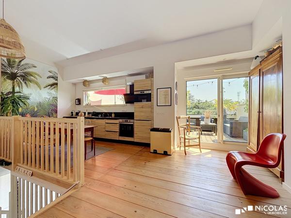 CENON — Le Cavaillès — Duplex contemporain avec terrasse, dernier étage, DPE A et parking