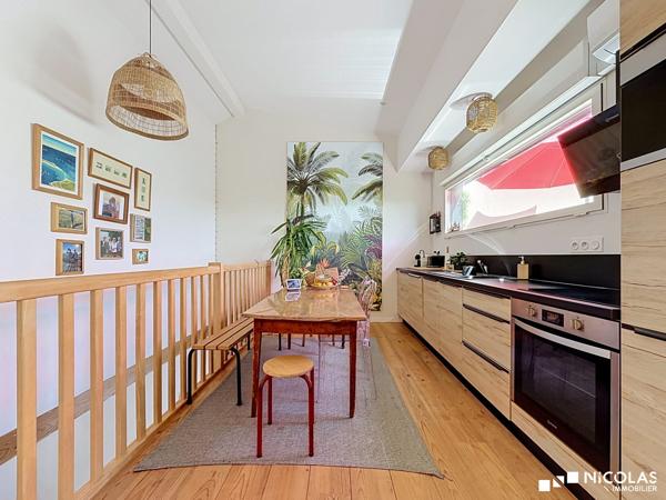 CENON — Le Cavaillès — Duplex contemporain avec terrasse, dernier étage, DPE A et parking