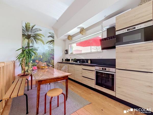 CENON — Le Cavaillès — Duplex contemporain avec terrasse, dernier étage, DPE A et parking