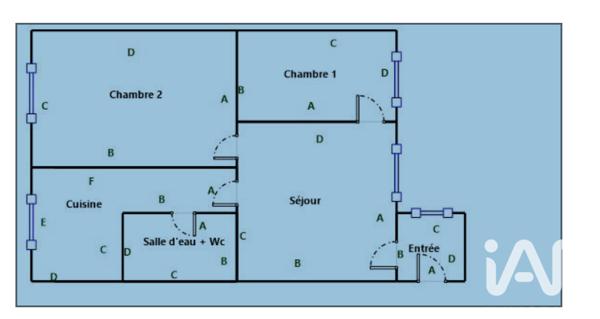 Appartement à vendre 3 pièces 35,33 m² Clichy