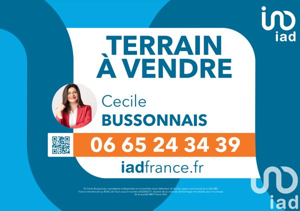 Terrain à vendre 757 m² Saint-Avertin