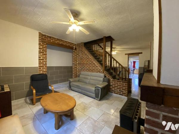 VALENCIENNES : Maison de ville - jardin - trois chambres et grenier aménageable