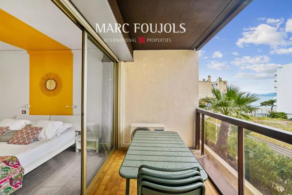 Antibes/Juan-les-Pins – Appartement 2 pièces avec terrasse.