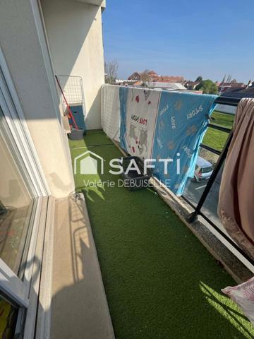 T2 avec une cave et une place de parking en résidence sécurisée