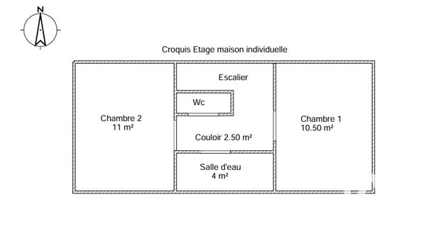 Maison à vendre 4 pièces 75 m² Le Boulay-Morin