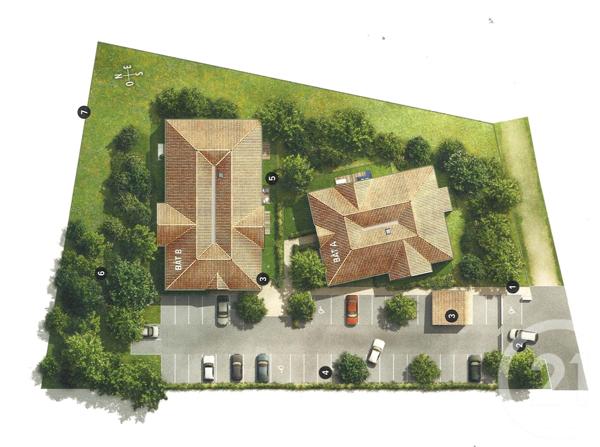 Appartement T3 à vendre  3 pièces - 61,23 m2 GUJAN MESTRAS - 33