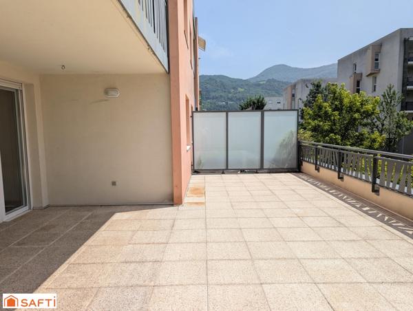 Appartement 3 pièces 71m² avec terrasse de 50m²