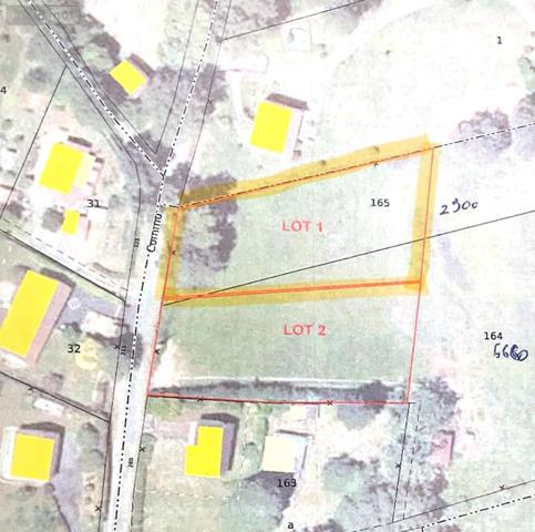 Terrain à Batir à vendre à Saint-Junien en Haute-Vienne (87200), ref : 87056-718