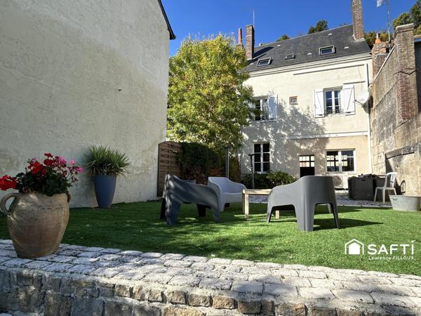 Maison lumineuse en bord de Loir