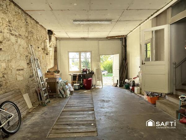 Maison lumineuse en bord de Loir