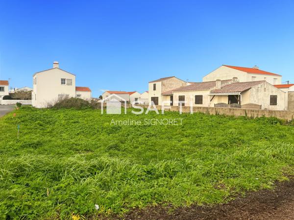 Terrain avec permis de construire - La Guérinière