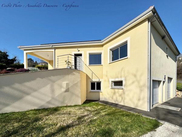 VEYRE-MONTON, Villa P6 avec très grand garage, piscine sécurisée et chauffée sur terrain de 1 509,00 m²