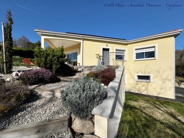 VEYRE-MONTON, Villa P6 avec très grand garage, piscine sécurisée et chauffée sur terrain de 1 509,00 m²