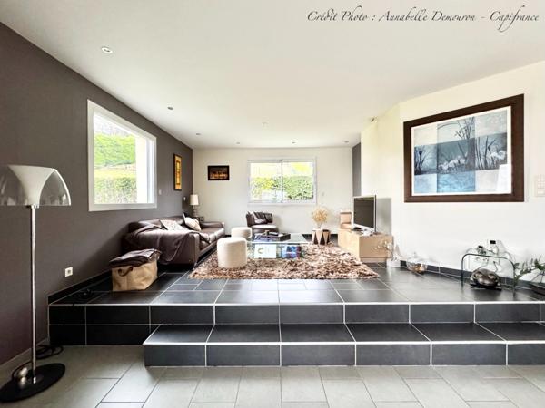 VEYRE-MONTON, Villa P6 avec très grand garage, piscine sécurisée et chauffée sur terrain de 1 509,00 m²