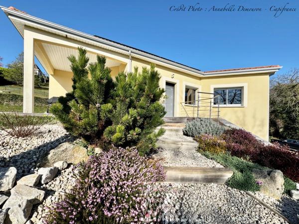 VEYRE-MONTON, Villa P6 avec très grand garage, piscine sécurisée et chauffée sur terrain de 1 509,00 m²