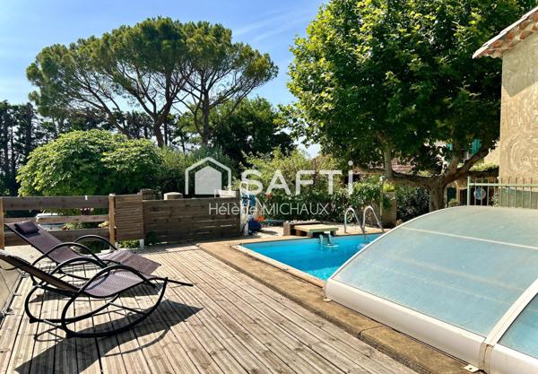 Ancien domaine viticole de 219m2 habitable