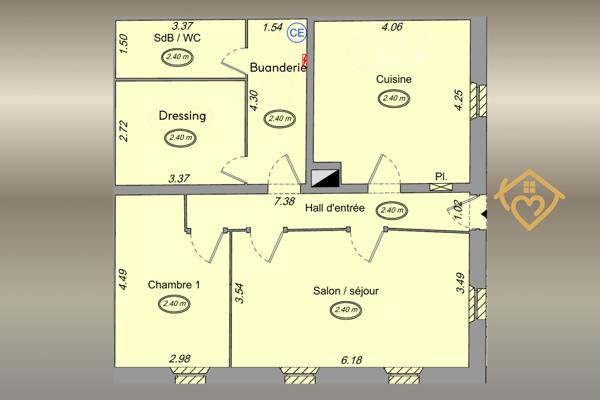 MARIGNIER – 79 m² à réinventer