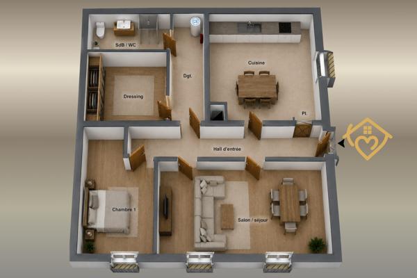 MARIGNIER – 79 m² à réinventer