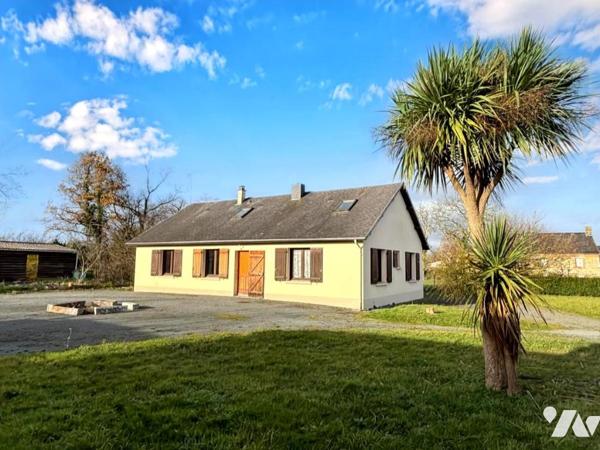 Pavillon de plain-pied situé en campagne 