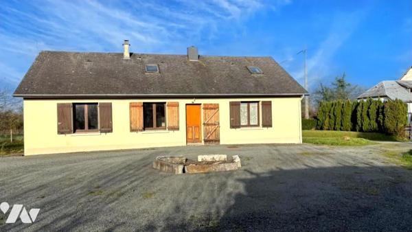 Pavillon de plain-pied situé en campagne 