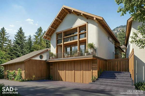 Projet Rénovation Maison Tresserve 8 pièces 250 m2 - vue lac
