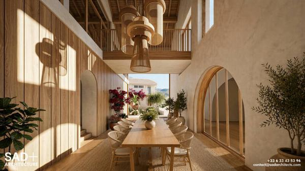 Projet Rénovation Maison Tresserve 8 pièces 250 m2 - vue lac