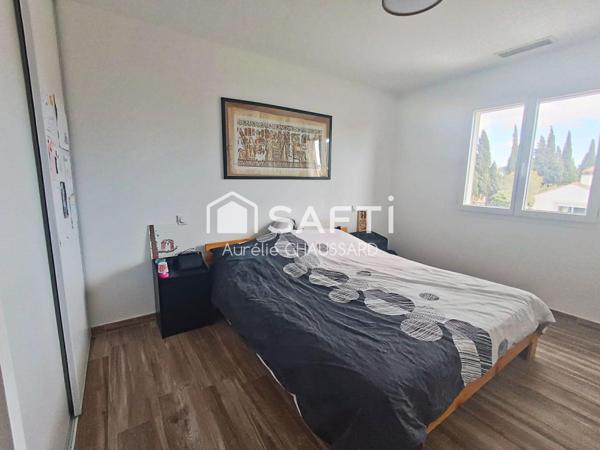 Maison neuve de 2024, 4 chambres, grand jardin piscinable