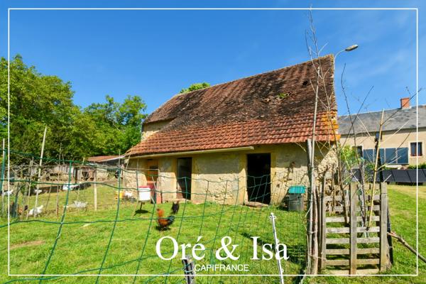 Dpt Cher (18), à vendre  maison P3 de 110 m² - Terrain de 1 648,00 m²