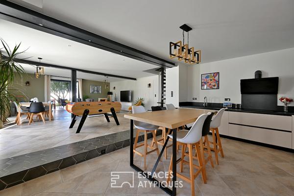 Mas de ville avec piscine et spa