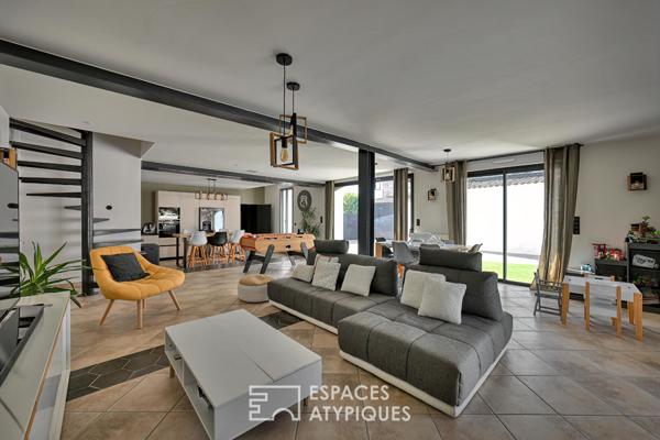 Mas de ville avec piscine et spa