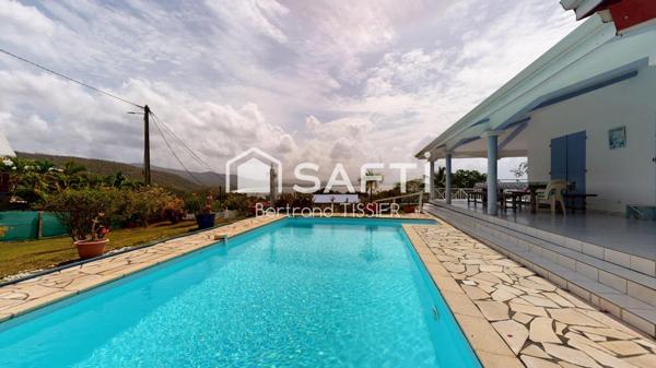 Vue mer 180° exceptionnelle, 4 chambres + T2, piscine