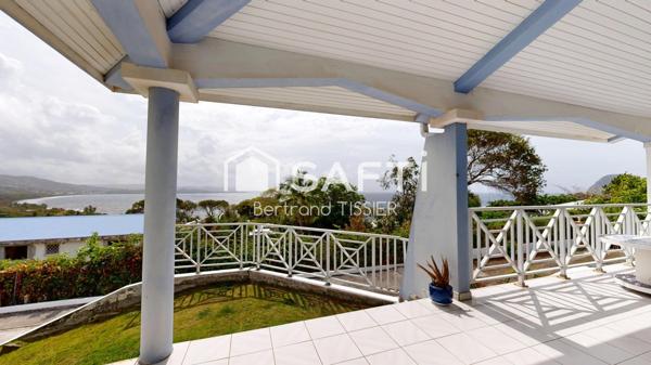 Vue mer 180° exceptionnelle, 4 chambres + T2, piscine