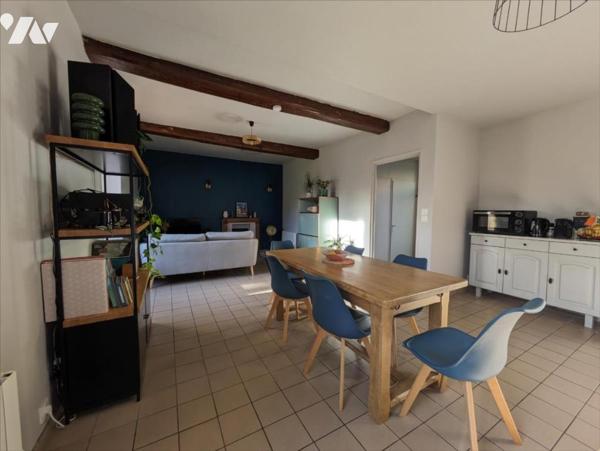 Jolie maison de bourg avec jardin