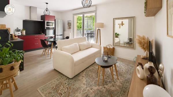 À vendre - T2, 2 pièces situé à Saint-Priest (69800)
