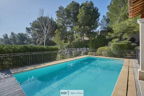 Villa familiale avec piscine, studio indépendant et bail commercial unique au cœur du Pont Royal