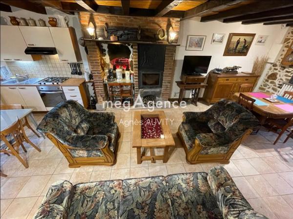 Maison à LA PETITE-MARCHE, 03420 - 3 pièces 65m²