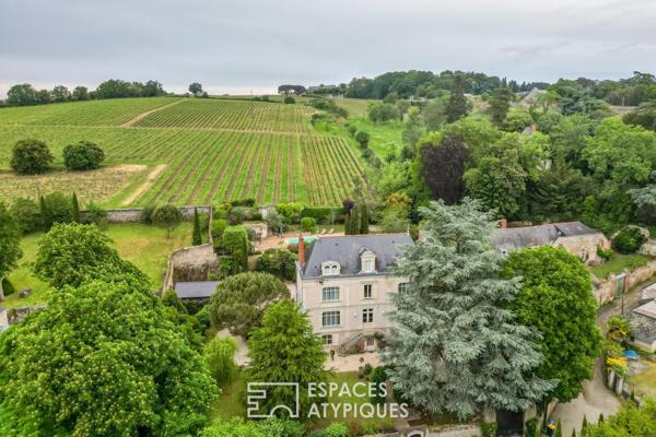 Maison de maître d’exception sur les bords de Loire