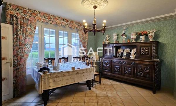 Maison mitoyenne, 3 chambres, un jardin clos