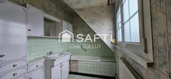 Maison mitoyenne, 3 chambres, un jardin clos