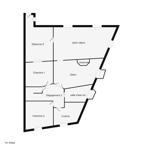Vaste maison de village de 175 m2 avec immense garage, terrasse panoramique de 40 m2 et jardin - Saint-Paul-de-Fenouillet