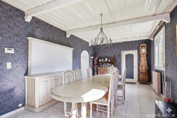 Vaste maison de village de 175 m2 avec immense garage, terrasse panoramique de 40 m2 et jardin - Saint-Paul-de-Fenouillet
