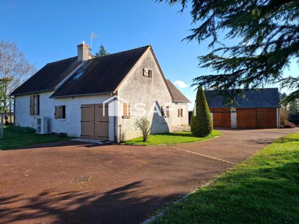 Maison traditionnelle sur grand terrain, au calme !