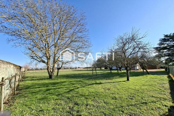 Maison traditionnelle sur grand terrain, au calme !