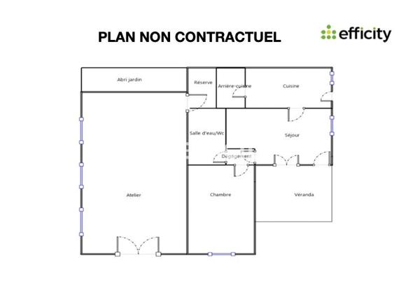 Maison 3 pièces - 80 m² Exclusivité