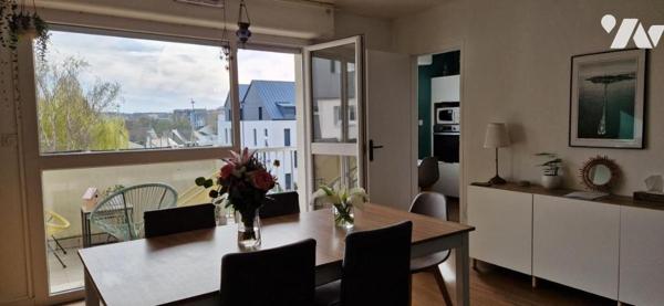 Saint Malo - Gare - Appartement T5 (100m²) en bon état - Balcon (sud) - Cave et Parking