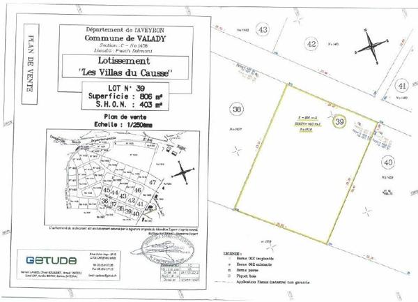 Terrain à vendre    Valady