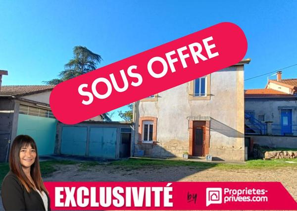 LE COTEAU, 2 maisons avec 3 appartements +  2 garages