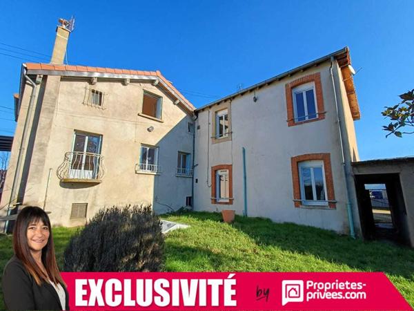 LE COTEAU, 2 maisons avec 3 appartements +  2 garages