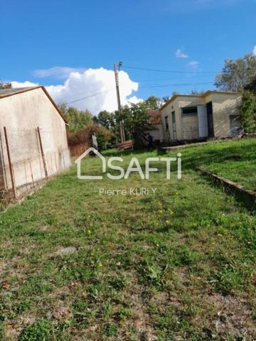 Garage sur terrain à bâtir avec jolie vue dominante