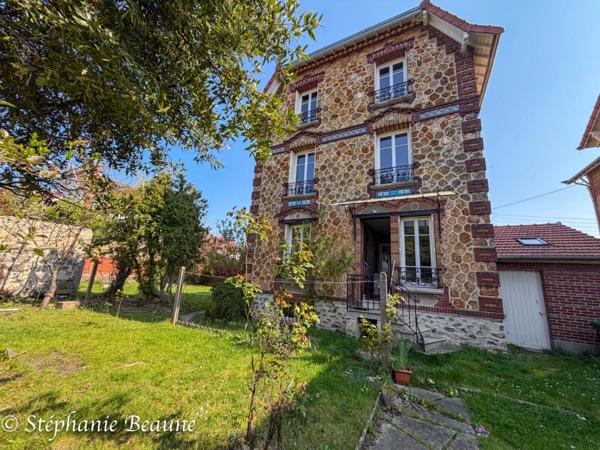Ermont, villa meulière de 170m2 à deux pas de toutes les commodités